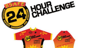 BSAFE 24 Hour Challenge branding