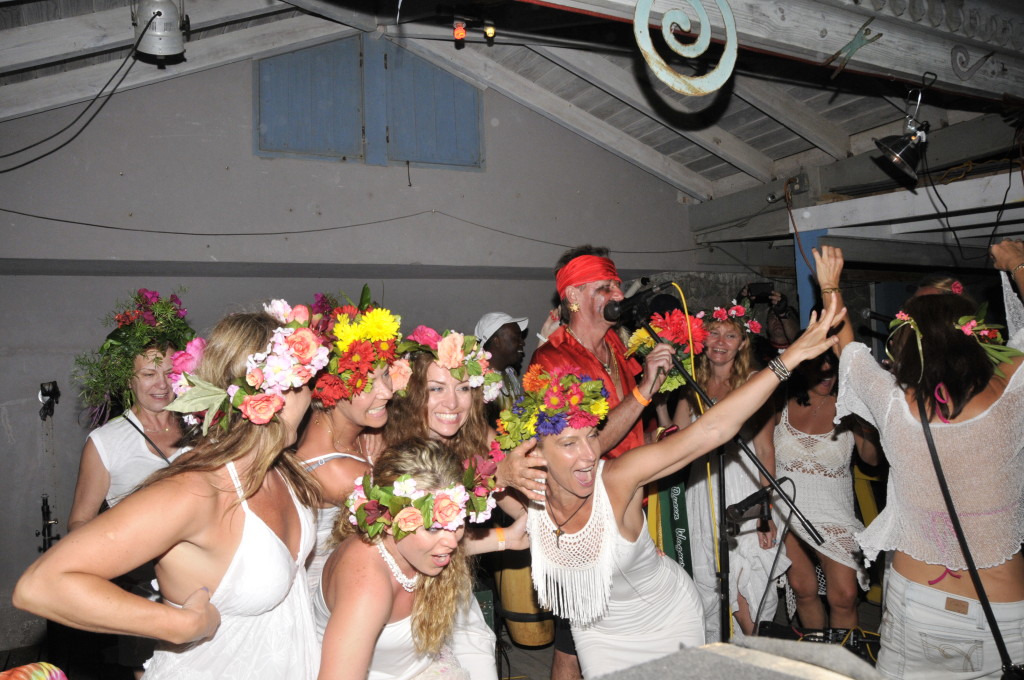 The beauty pageant was part of the Saturday night Wagneralia party held on Trellis Bay, BVI. Photo: GIS