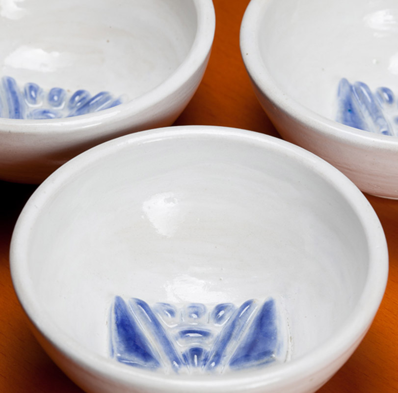 overdale Trust Corporate Gift - pottery bowls